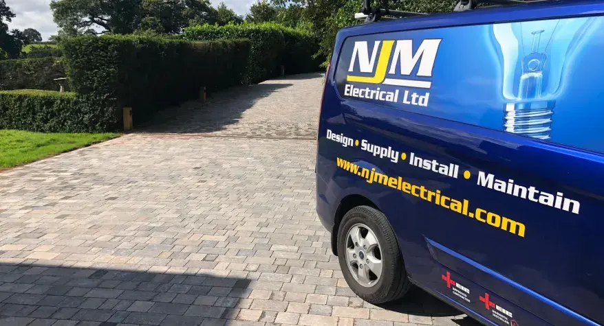 Driveway Lighting by NJM Electrical, Bromsgrove